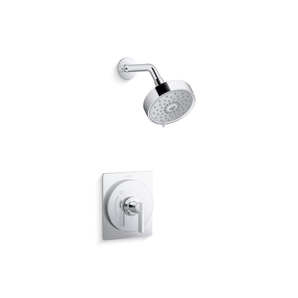 Kohler Rite-Temp Shower Trim Kit 2.5 GPM in Polished Chrome TS35916-4Y-CP - main